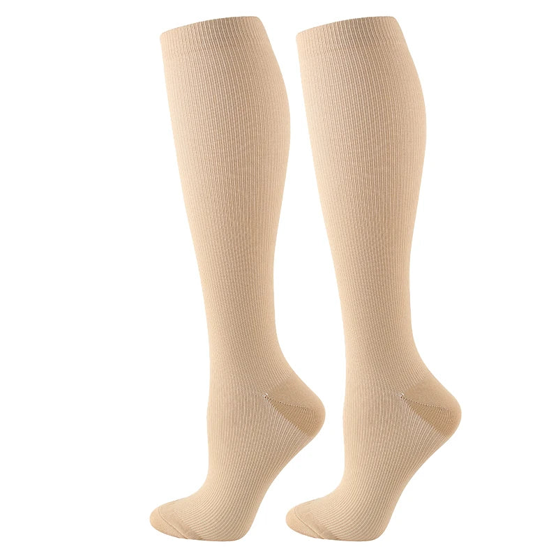 Chaussettes de Compression Respirantes – Confort & Récupération
