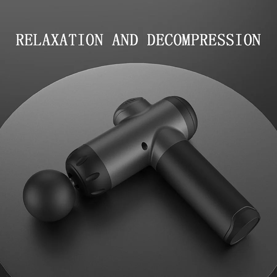 Pistolet de Massage Musculaire PAQIN – 8 Têtes