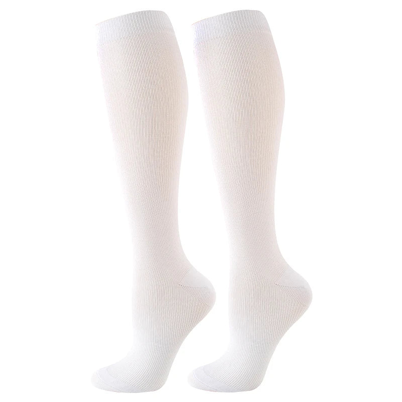 Chaussettes de Compression Respirantes – Confort & Récupération
